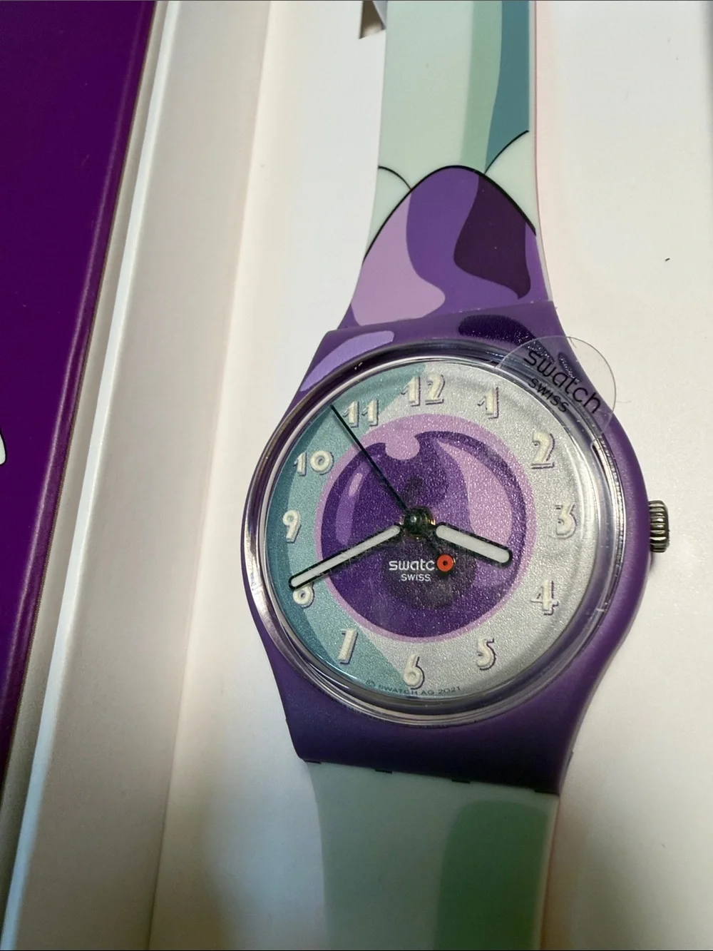 Swatch Gent Dragon Ball Z Frieza watch (Model: GZ359)